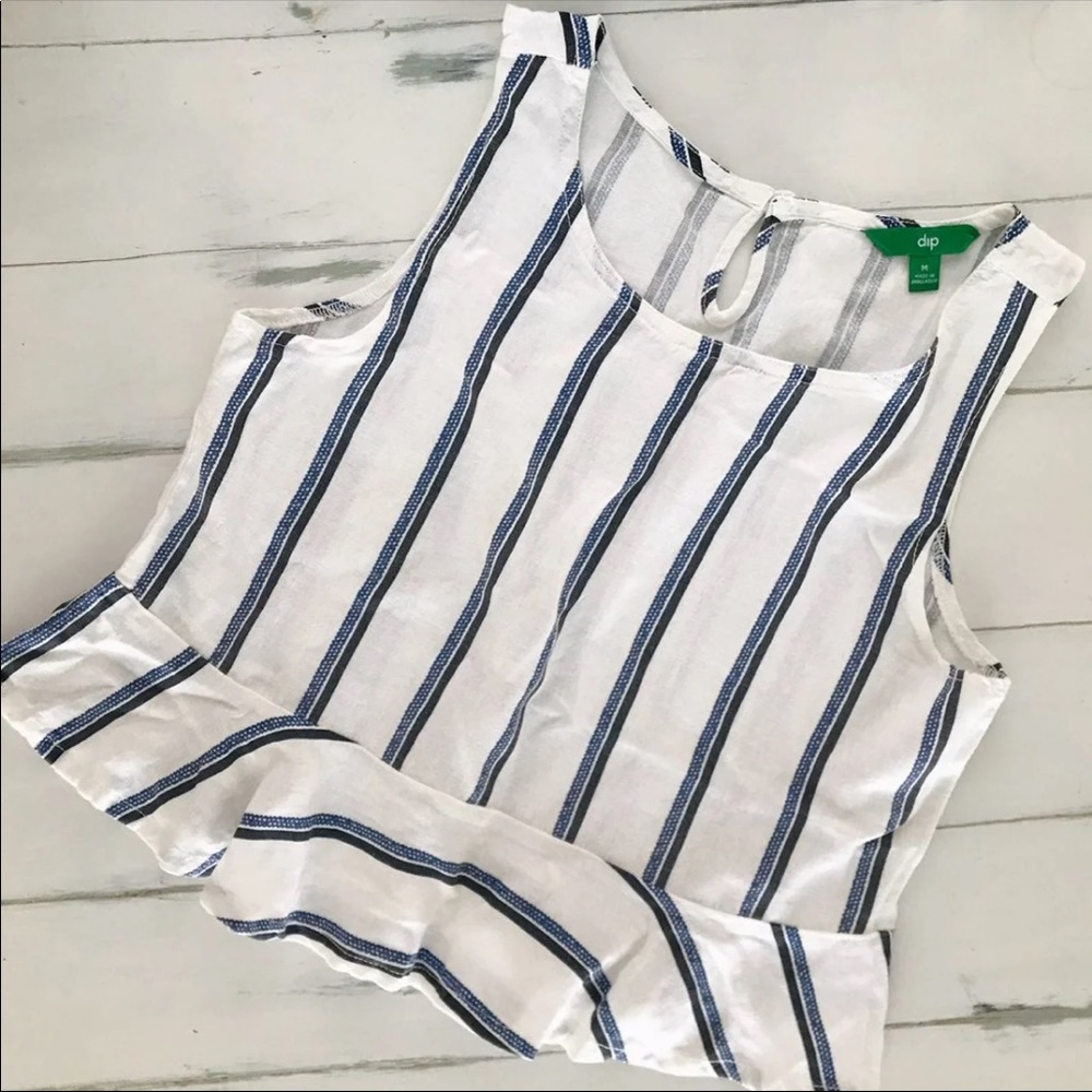 Peplum crop top